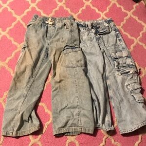 GAP Kids Light Blue Cargo Jeans